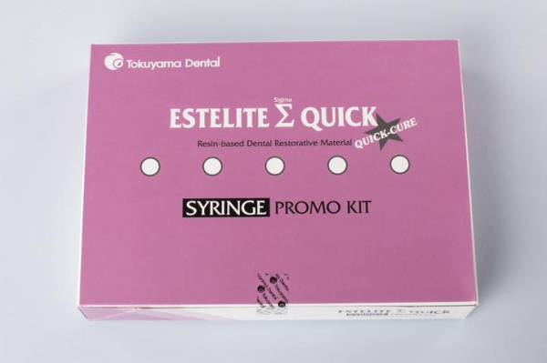 Набор Estelite Sigma Quick Promo, 6 шприцев 3,8 г А2, А3, ОА1, ОА2, ОА3, ОРА2  (Токуяма, Япония)